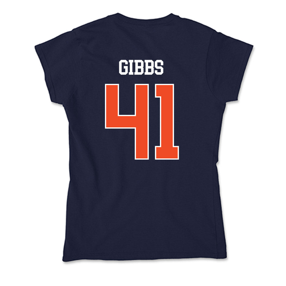 Auburn - NCAA Football : Connor Gibbs - Classic Shersey Soft Style Women’s T-Shirt-1