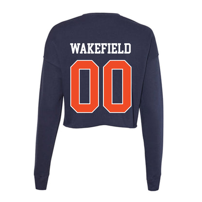 Auburn - NCAA Football : Travis Wakefield - Classic Shersey Women's Cropped Crew Fleece-1