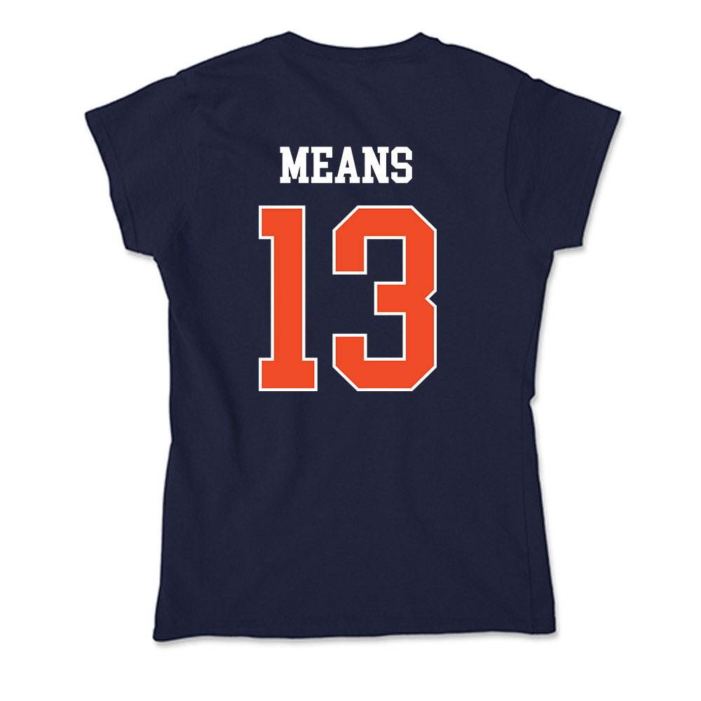 Auburn - NCAA Women's Soccer : Asha Means - Classic Shersey Soft Style Women’s T-Shirt-1