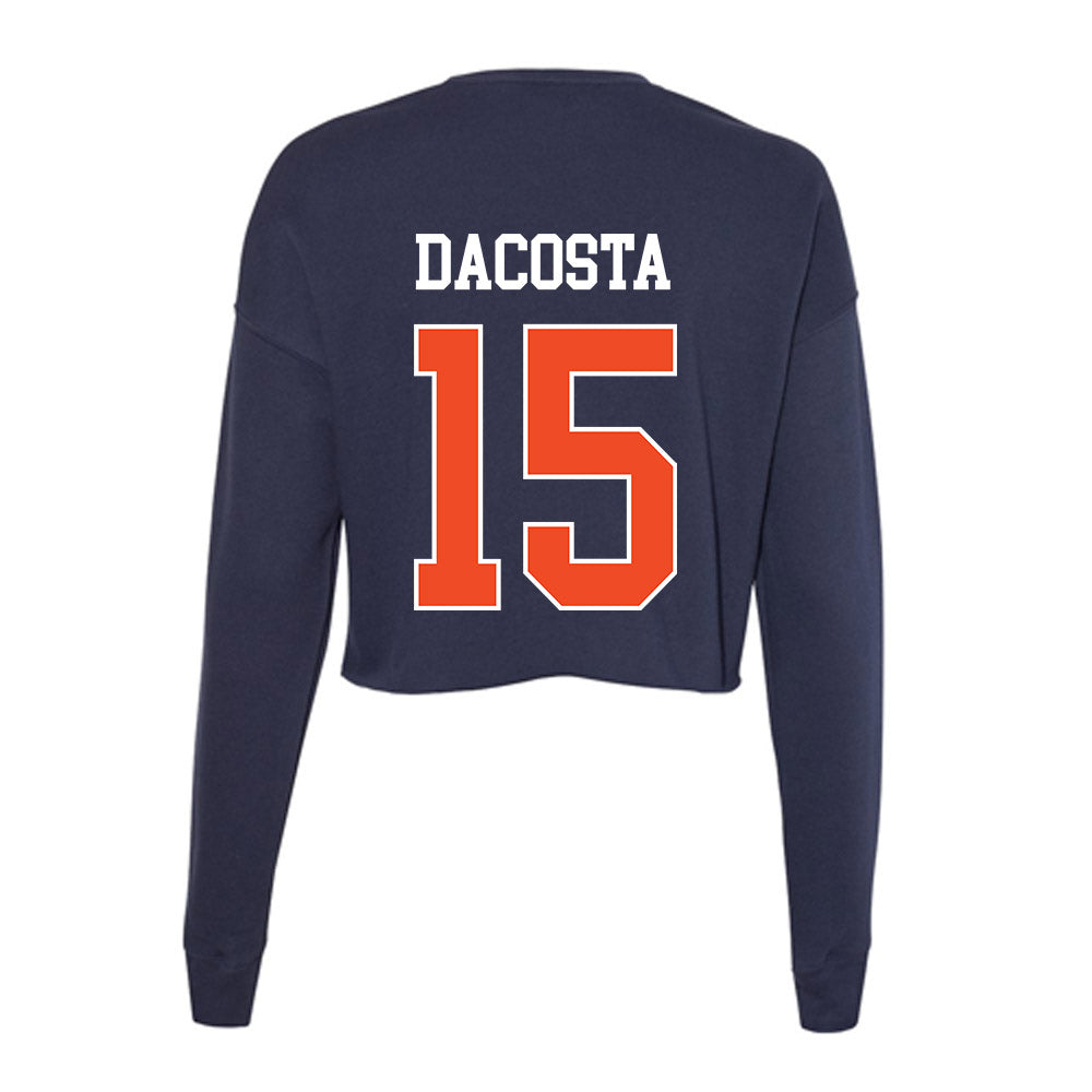Auburn - NCAA Women's Volleyball : Alexis Dacosta - Classic Shersey Women's Cropped Crew Fleece-1