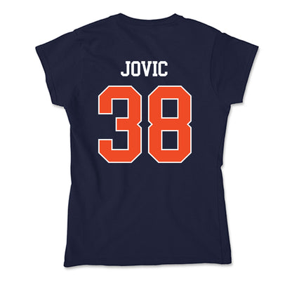 Auburn - NCAA Men's Basketball : Filip Jovic - Classic Shersey Soft Style Women’s T-Shirt-1