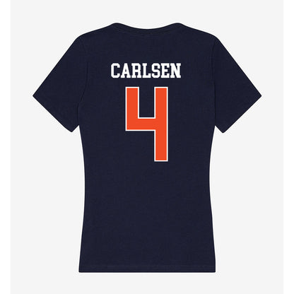 Auburn - NCAA Women's Volleyball : baileigh carlsen - Classic Shersey Women's V-Neck T-Shirt-1