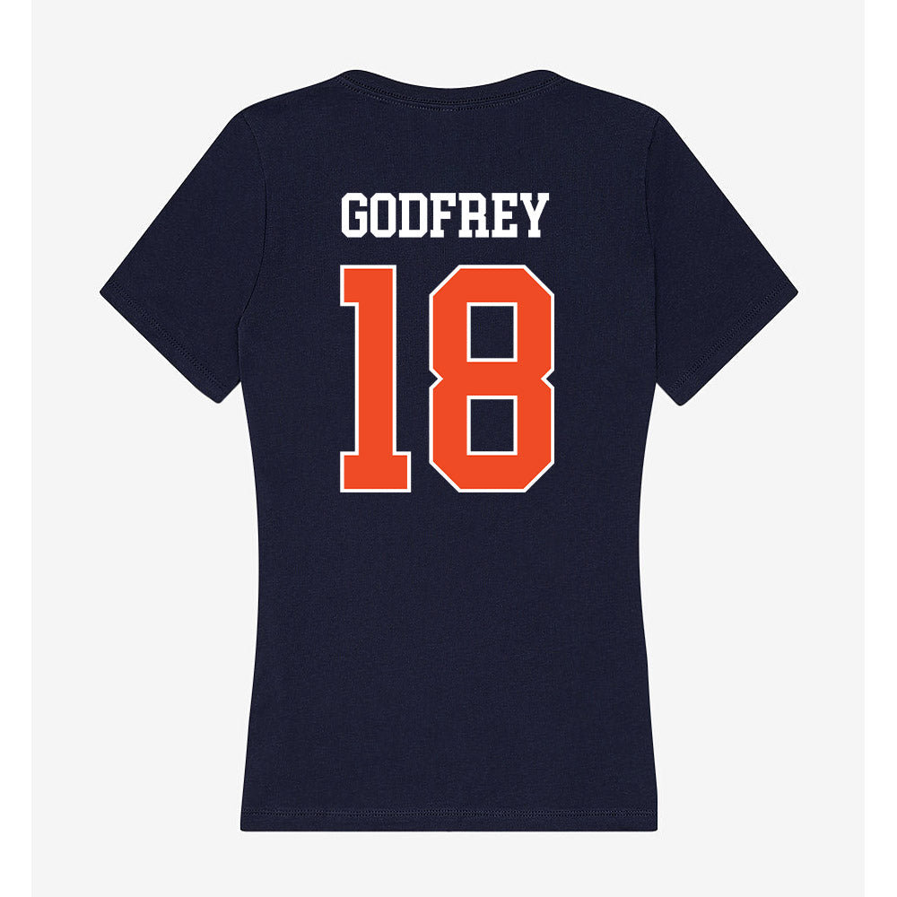 Auburn - NCAA Softball : Brit Godfrey - Classic Shersey Women's V-Neck T-Shirt-1