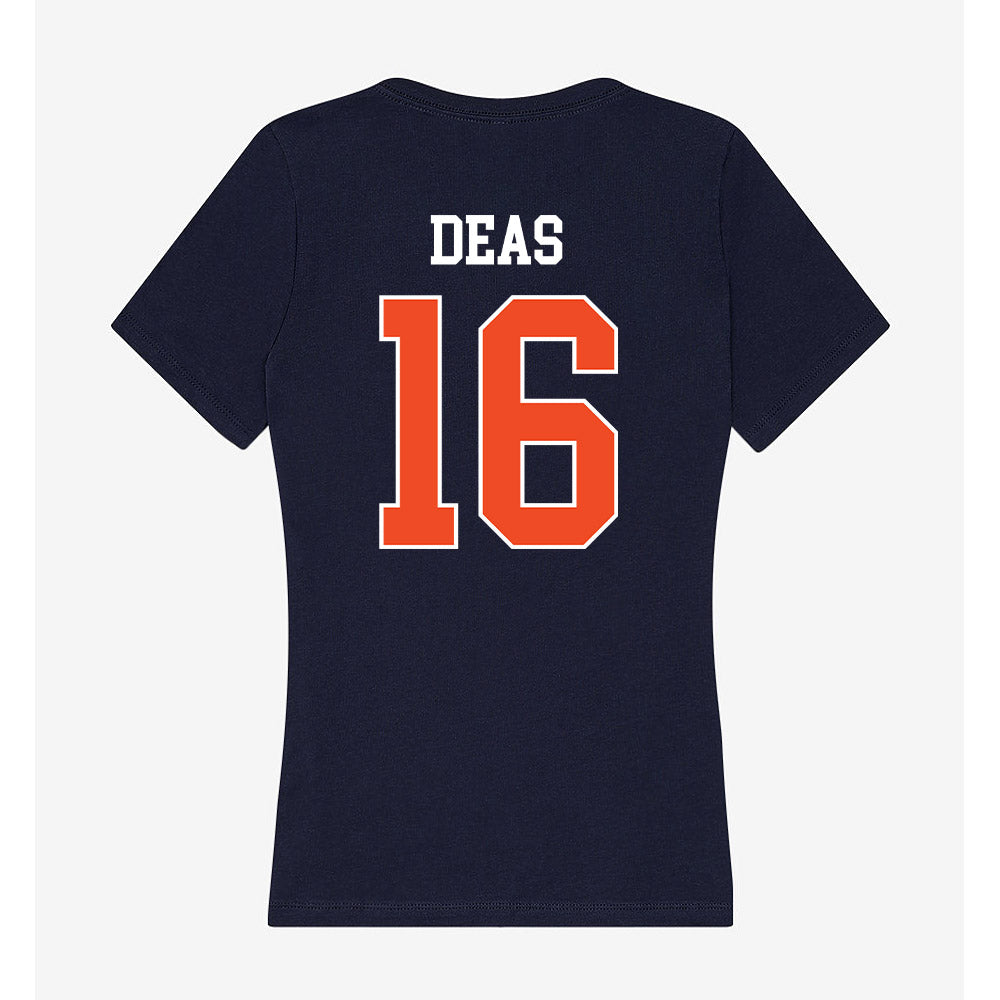 Auburn - NCAA Football : Bryce Deas - Classic Shersey Women's V-Neck T-Shirt-1