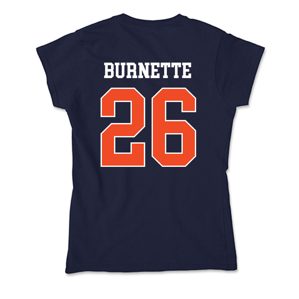 Auburn - NCAA Football : Christian Burnette - Classic Shersey Soft Style Women’s T-Shirt-1