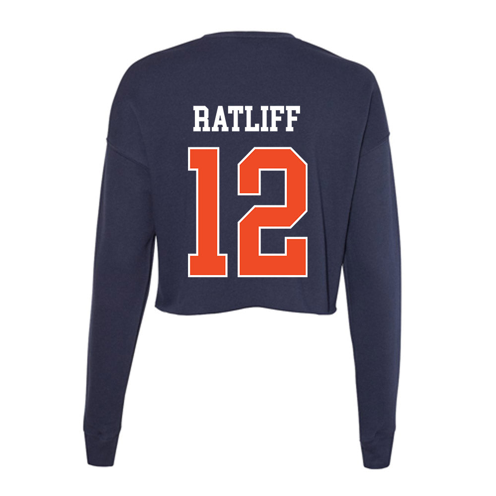 Auburn - NCAA Softball : Ava Ratliff - Classic Shersey Women's Cropped Crew Fleece-1