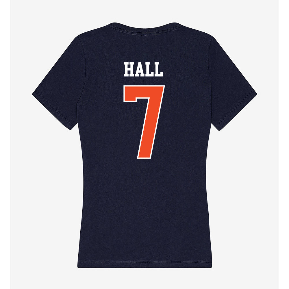 Auburn - NCAA Men's Basketball : Keyshawn Hall - Classic Shersey Women's V-Neck T-Shirt-1