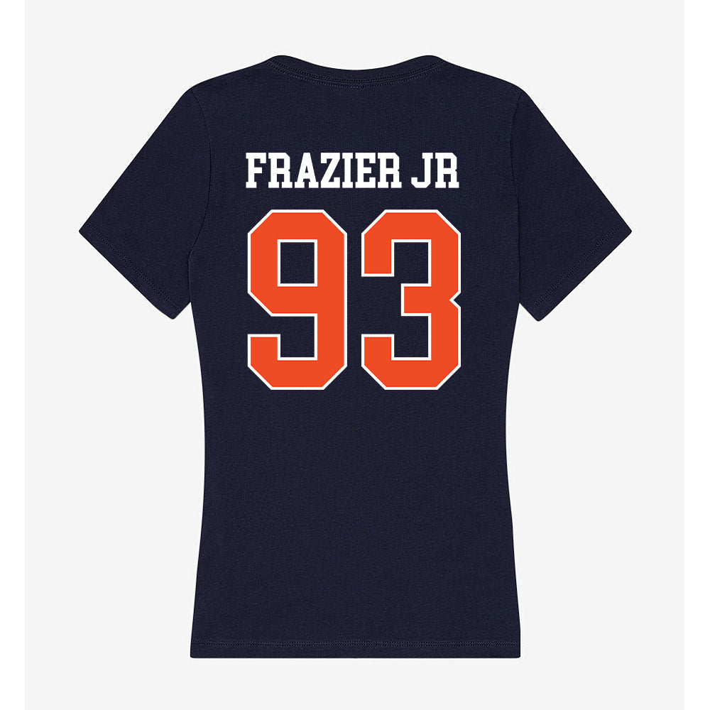 Auburn - NCAA Football : Joe Frazier - Classic Shersey Women's V-Neck T-Shirt-1