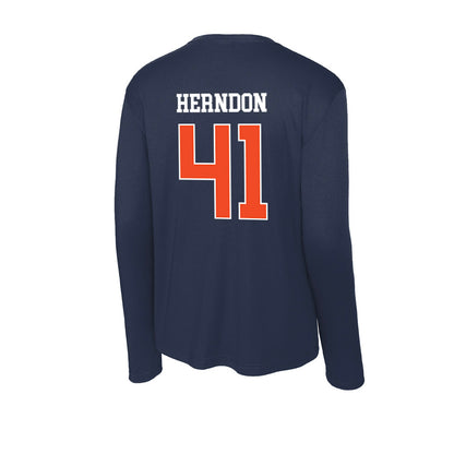 Auburn - NCAA Softball : Abby Herndon - Classic Shersey Activewear Long Sleeve T-Shirt-1