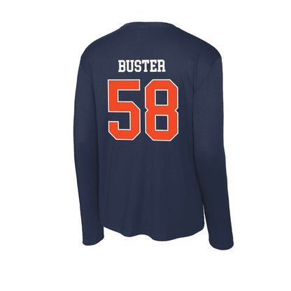 Auburn - NCAA Football : Tai Buster - Classic Shersey Activewear Long Sleeve T-Shirt-1