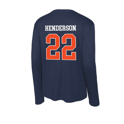 Auburn - NCAA Football : Alvin Henderson - Classic Shersey Activewear Long Sleeve T-Shirt-1