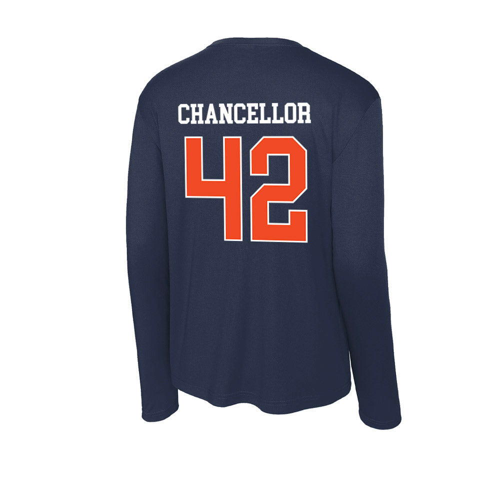 Auburn - NCAA Baseball : Abe Chancellor - Classic Shersey Activewear Long Sleeve T-Shirt-1