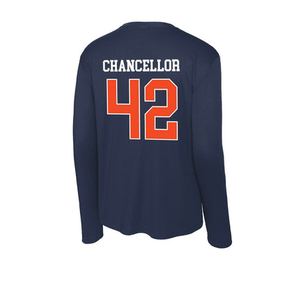 Auburn - NCAA Baseball : Abe Chancellor - Classic Shersey Activewear Long Sleeve T-Shirt-1
