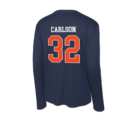 Auburn - NCAA Football : Cade Carlson - Classic Shersey Activewear Long Sleeve T-Shirt-1