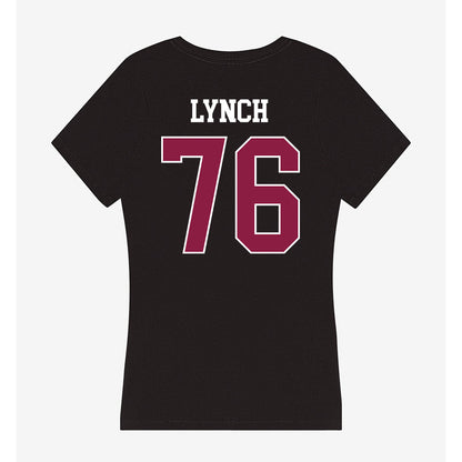 Virginia Tech - NCAA Football : Aidan Lynch - Women's V-Neck T-Shirt-1