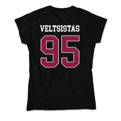 Virginia Tech - NCAA Football : Nick Veltsistas - Soft Style Women’s T-Shirt-1