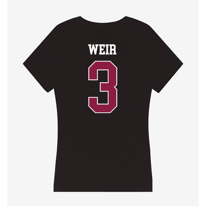 Virginia Tech - NCAA Women's Soccer : Anna Weir - Women's V-Neck T-Shirt-1