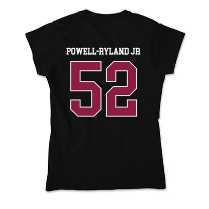Virginia Tech - NCAA Football : Antwaun Powell-Ryland Jr - Soft Style Women’s T-Shirt-1