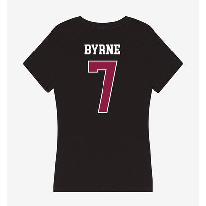 Virginia Tech - NCAA Women's Lacrosse : Keelin Byrne - Women's V-Neck T-Shirt-1