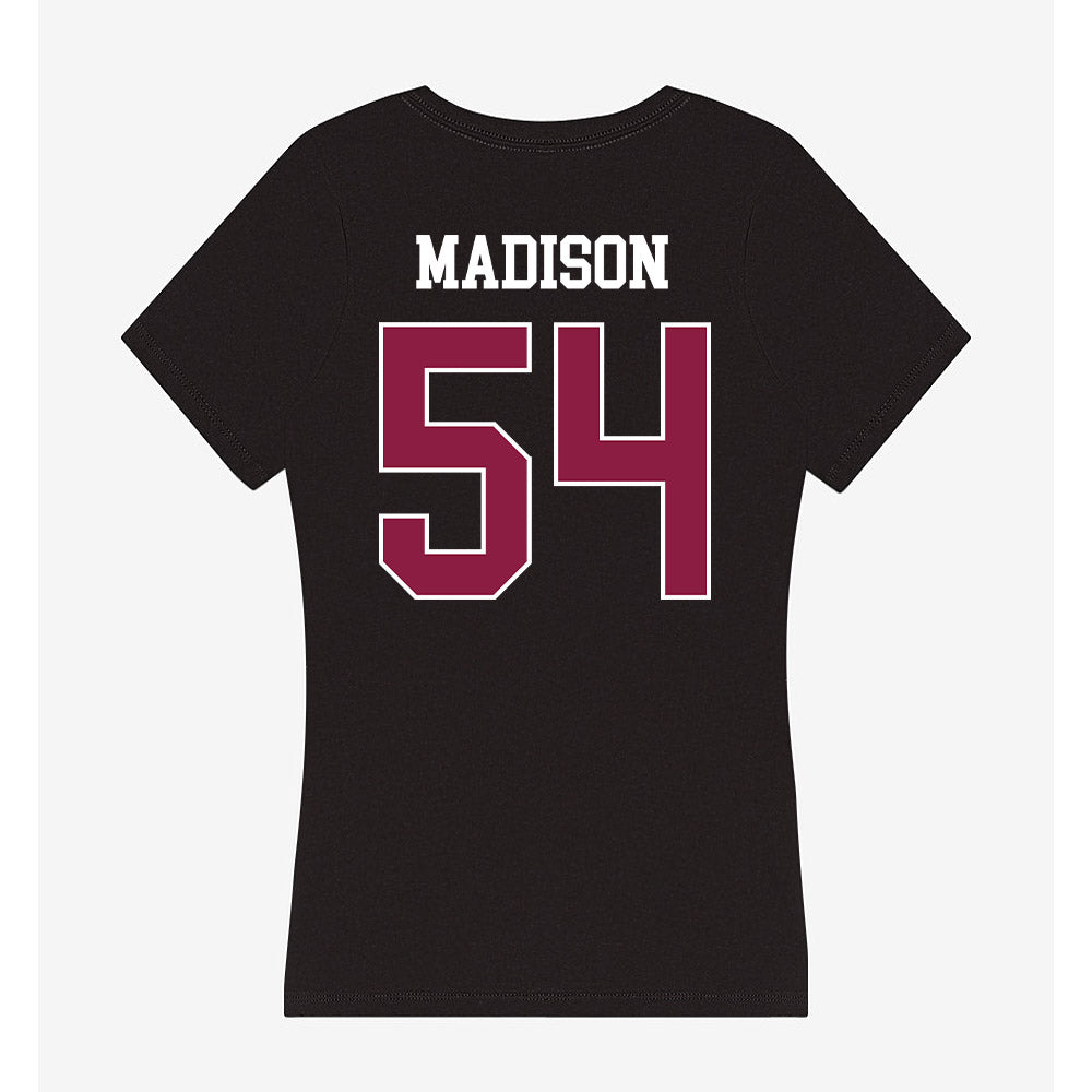 Virginia Tech - NCAA Football : Malachi Madison - Women's V-Neck T-Shirt-1