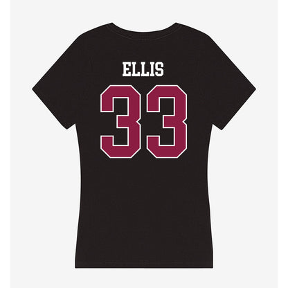 Virginia Tech - NCAA Football : Miles Ellis - Women's V-Neck T-Shirt-1
