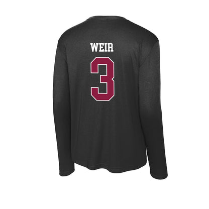 Virginia Tech - NCAA Women's Soccer : Anna Weir - Activewear Long Sleeve T-Shirt-1
