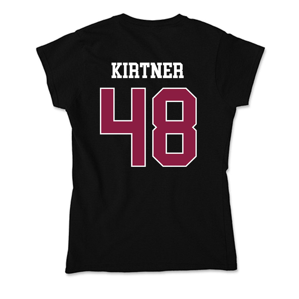 Virginia Tech - NCAA Baseball : Brady Kirtner - Soft Style Women’s T-Shirt-1