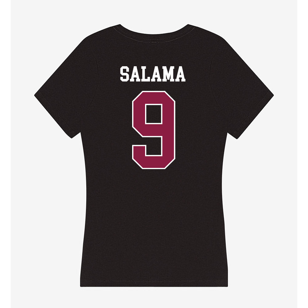 Virginia Tech - NCAA Women's Soccer : Eliana Salama - Women's V-Neck T-Shirt-1