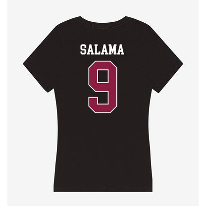 Virginia Tech - NCAA Women's Soccer : Eliana Salama - Women's V-Neck T-Shirt-1