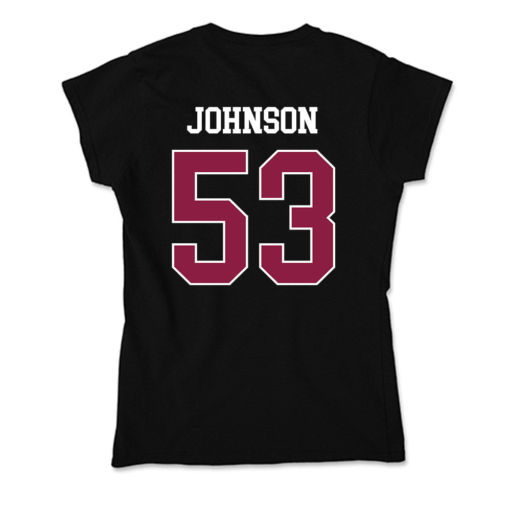 Virginia Tech - NCAA Football : Will Johnson - Soft Style Women’s T-Shirt-1
