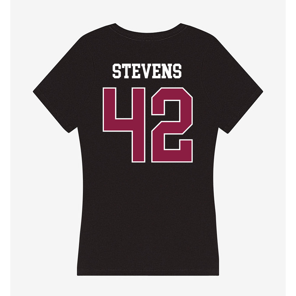 Virginia Tech - NCAA Football : Aycen Stevens - Women's V-Neck T-Shirt-1