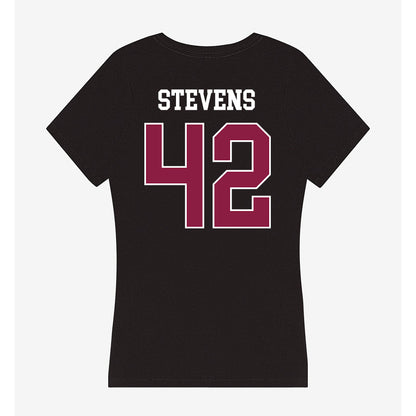 Virginia Tech - NCAA Football : Aycen Stevens - Women's V-Neck T-Shirt-1