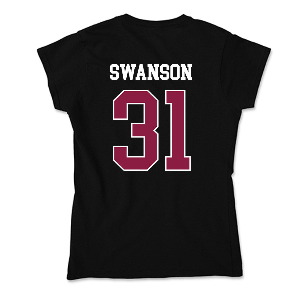 Virginia Tech - NCAA Women's Basketball : Sophie Swanson - Soft Style Women’s T-Shirt-1
