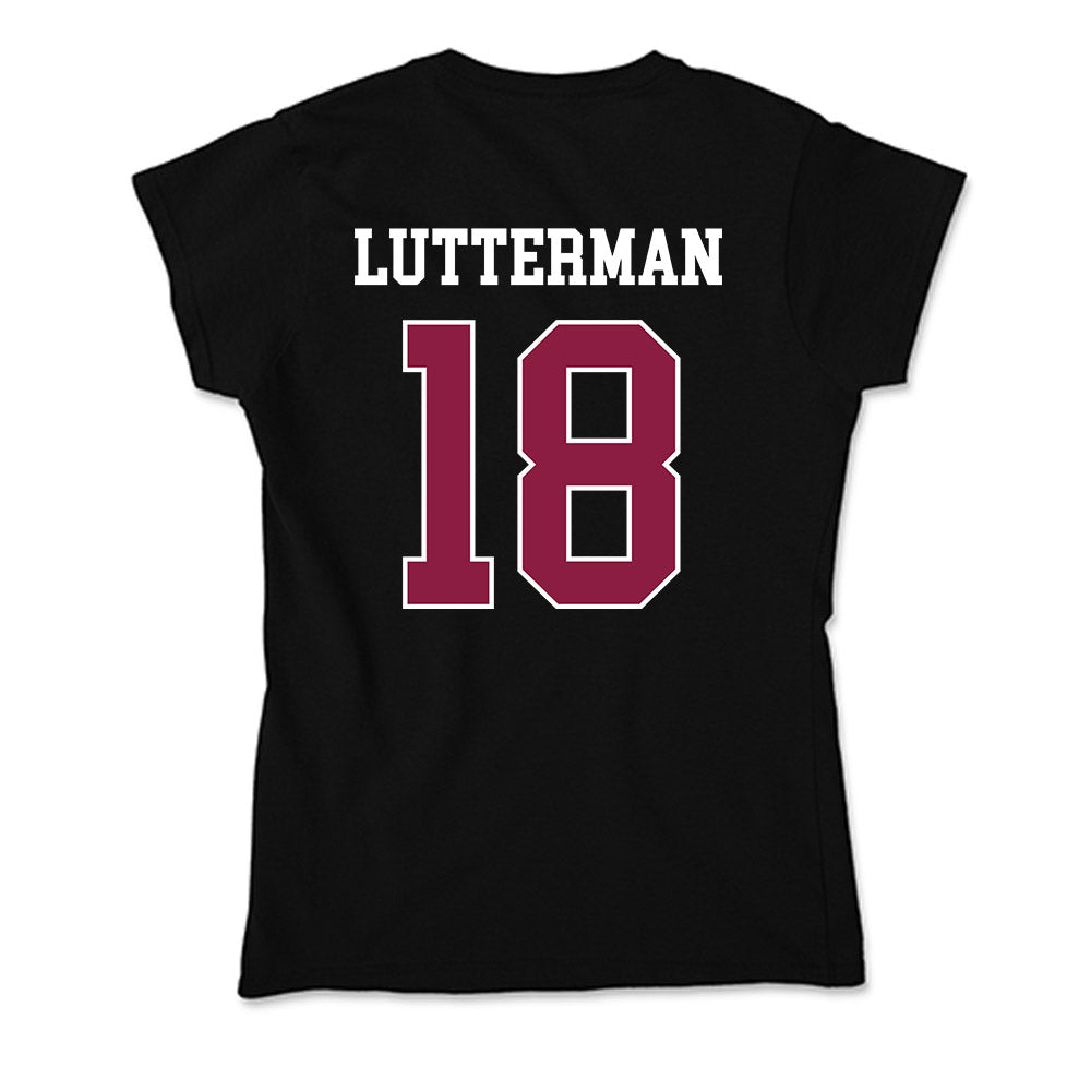 Virginia Tech - NCAA Baseball : Hudson Lutterman - Soft Style Women’s T-Shirt-1