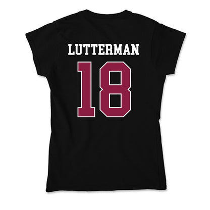 Virginia Tech - NCAA Baseball : Hudson Lutterman - Soft Style Women’s T-Shirt-1