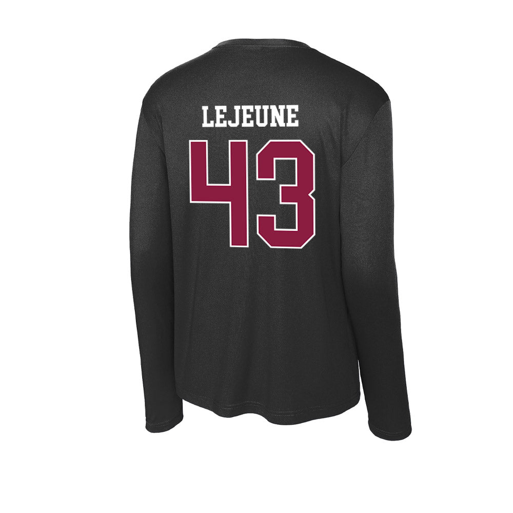 Virginia Tech - NCAA Baseball : Cameron LeJeune - Activewear Long Sleeve T-Shirt-1
