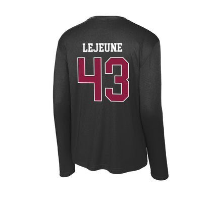 Virginia Tech - NCAA Baseball : Cameron LeJeune - Activewear Long Sleeve T-Shirt-1