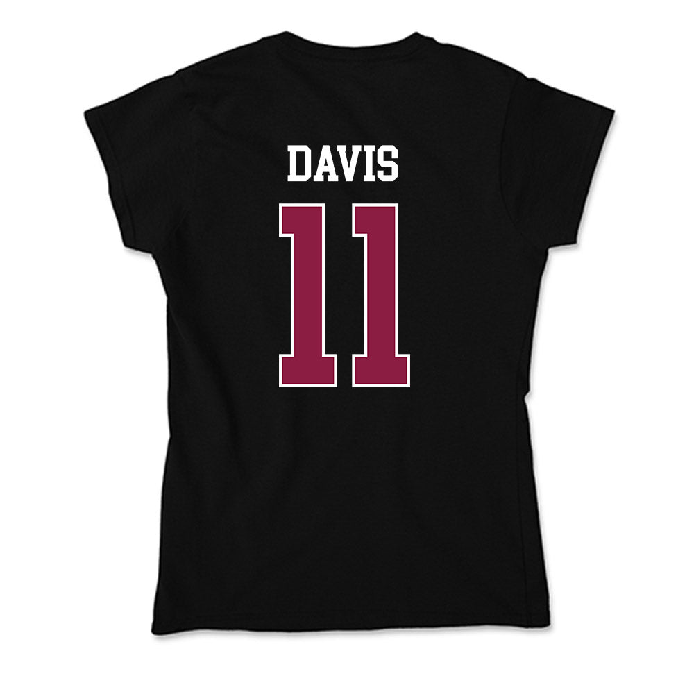 Virginia Tech - NCAA Baseball : Jared Davis - Soft Style Women’s T-Shirt-1