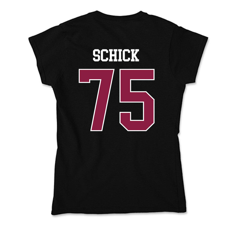 Virginia Tech - NCAA Football : Bob Schick - Soft Style Women’s T-Shirt-1
