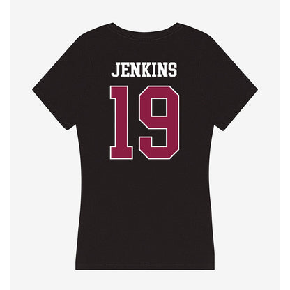 Virginia Tech - NCAA Football : Noah Jenkins - Women's V-Neck T-Shirt-1