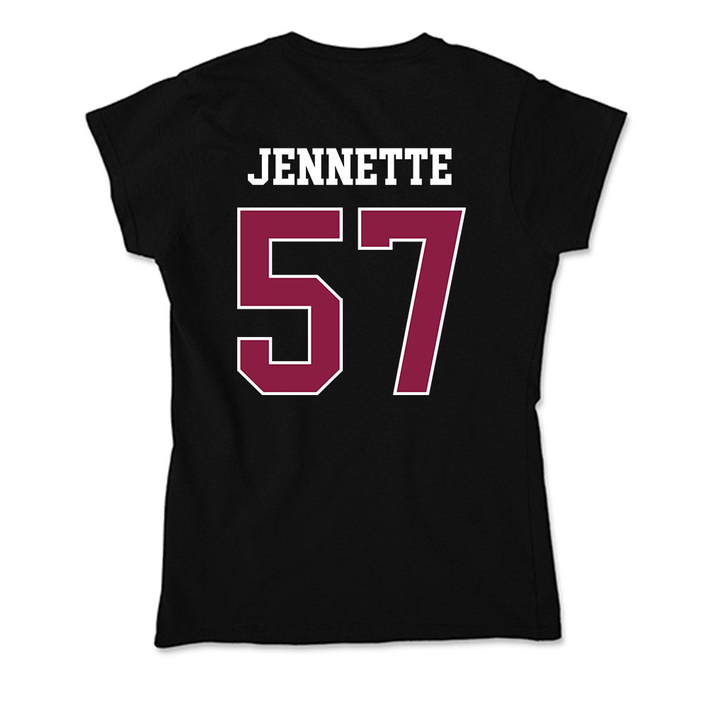 Virginia Tech - NCAA Football : James Jennette - Soft Style Women’s T-Shirt-1
