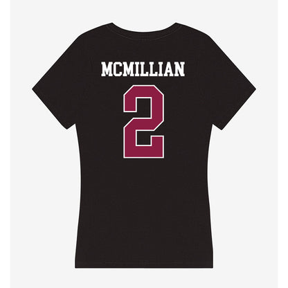 Virginia Tech - NCAA Softball : Cori McMillian - Women's V-Neck T-Shirt-1