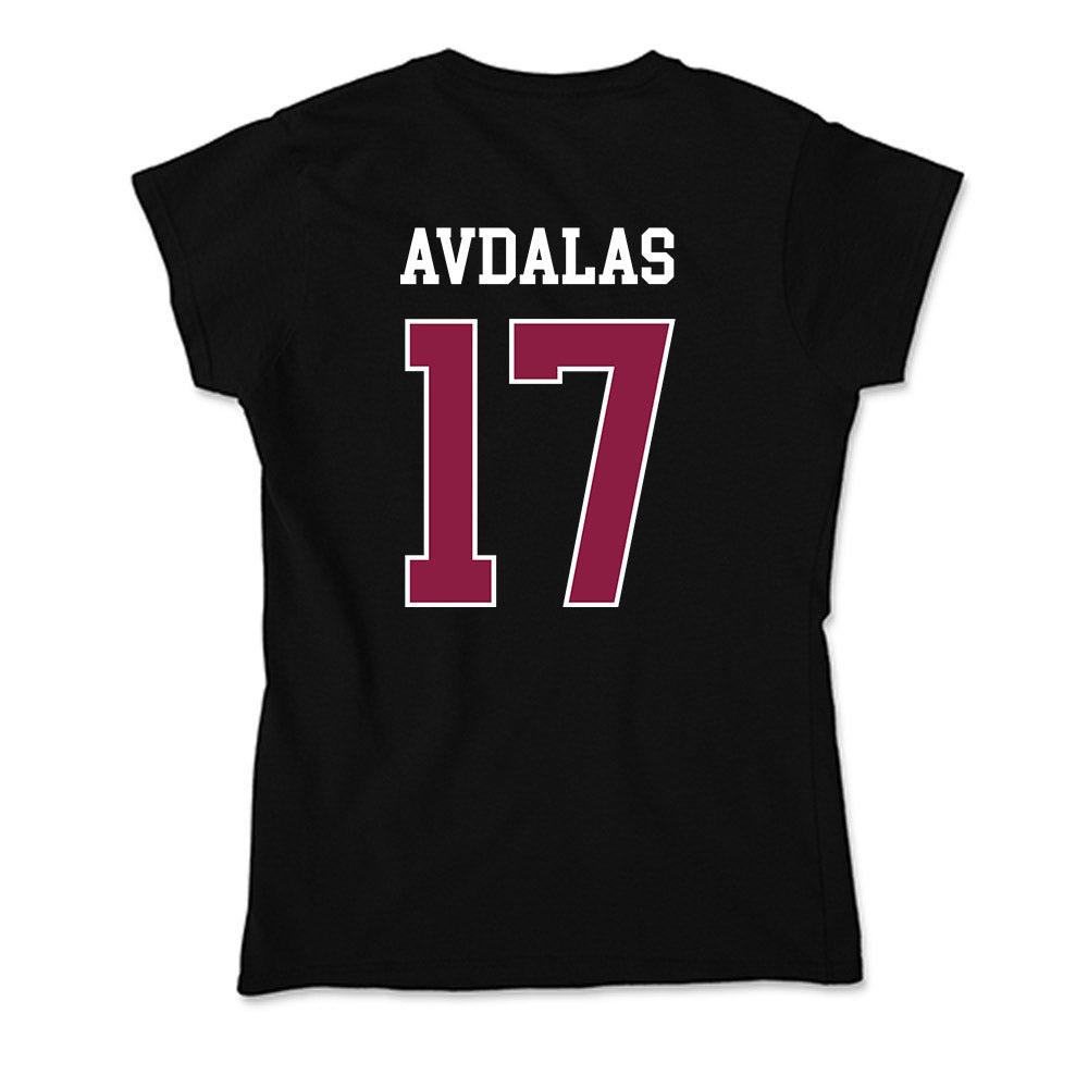 Virginia Tech - NCAA Men's Basketball : Neoklis Avdalas - Soft Style Women’s T-Shirt-1