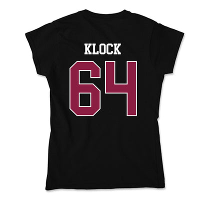 Virginia Tech - NCAA Football : Elijah Klock - Soft Style Women’s T-Shirt-1