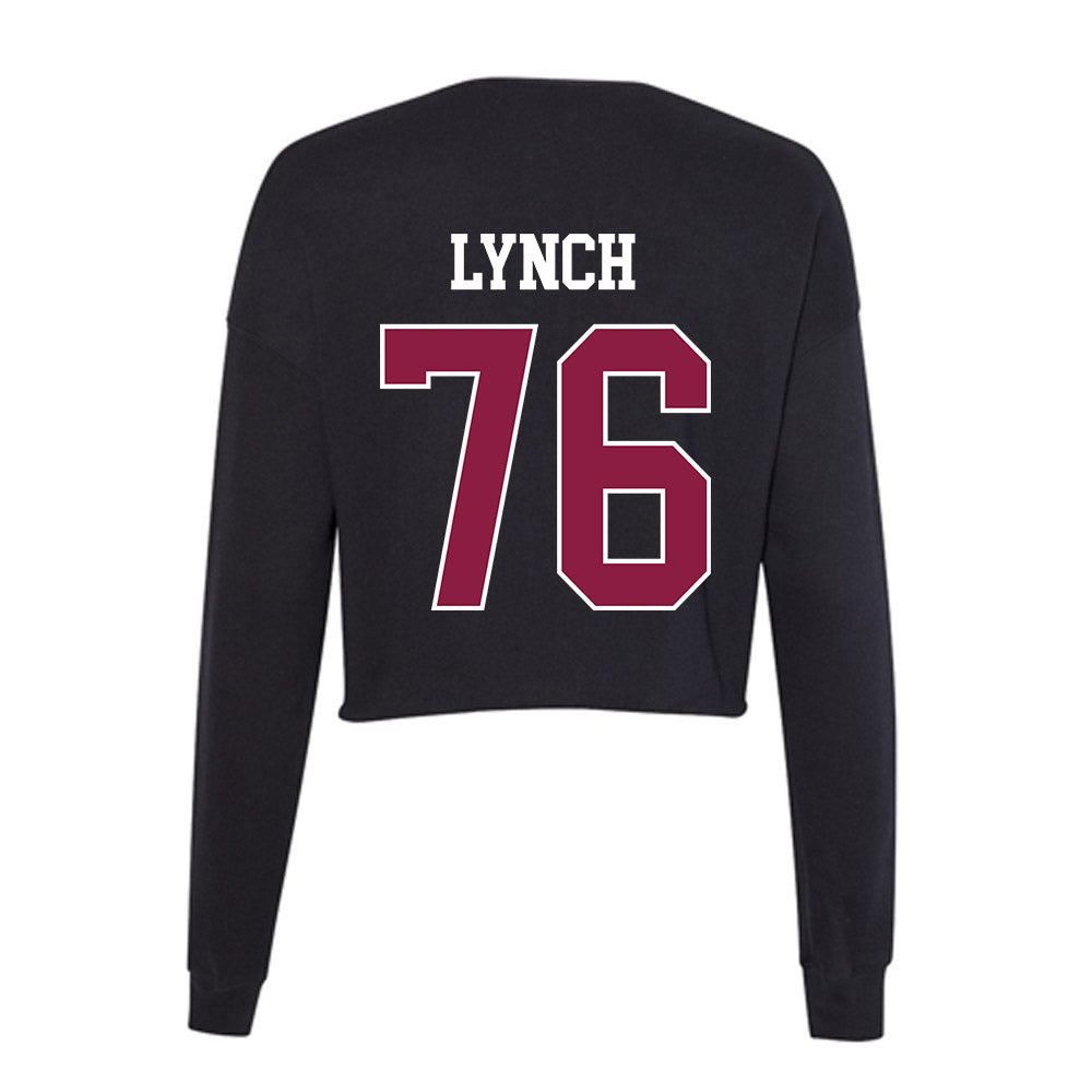Virginia Tech - NCAA Football : Aidan Lynch - Women's Cropped Crew Fleece-1