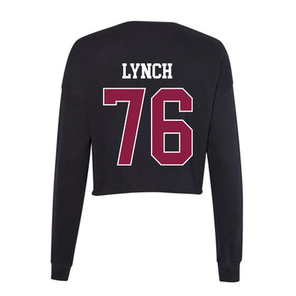 Virginia Tech - NCAA Football : Aidan Lynch - Women's Cropped Crew Fleece-1