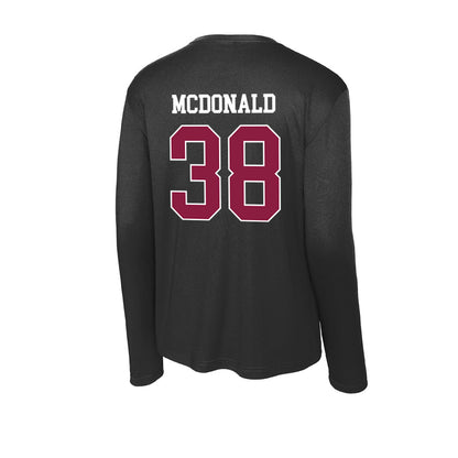 Virginia Tech - NCAA Football : Jayden McDonald - Activewear Long Sleeve T-Shirt-1