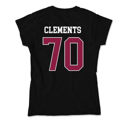 Virginia Tech - NCAA Football : Parker Clements - Soft Style Women’s T-Shirt-1