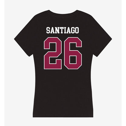 Virginia Tech - NCAA Football : Antwone Santiago - Women's V-Neck T-Shirt-1