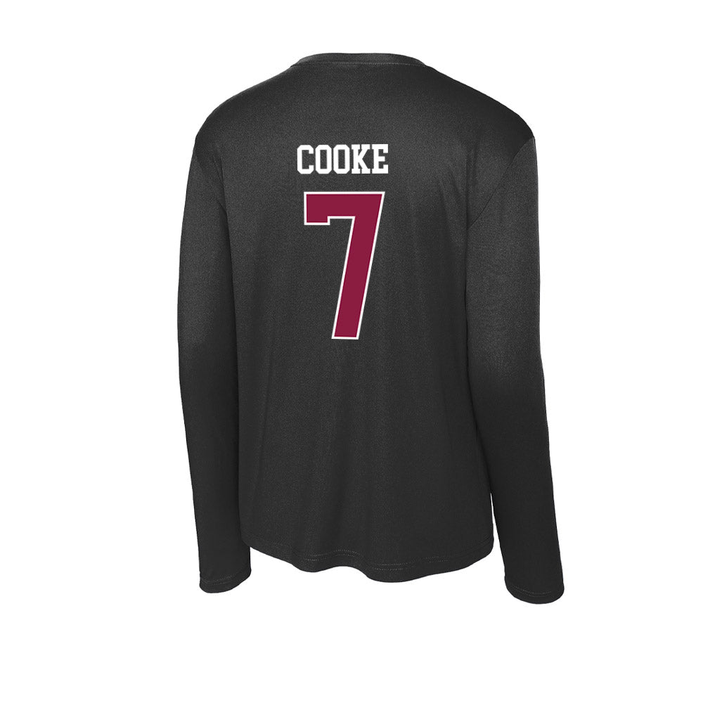 Virginia Tech - NCAA Baseball : Henry Cooke - Activewear Long Sleeve T-Shirt-1
